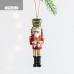 Christmas Walnut Box Resin Pendant Christmas Tree Accessories Decoration Soldier Shaped Pendant