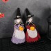 Halloween brooms, witch pendants, haunted house ceiling decorations, scene decoration, hanging decorations