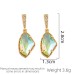 New Simple And Exquisite Irregular Crystal Glass Fashion Women's Luxury Earrings