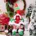 Christmas Decorations Red and Green Leg Hanging Dwarf Old Man Doll Faceless Doll Rudolf Ornament