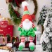 Christmas Decorations Red and Green Leg Hanging Dwarf Old Man Doll Faceless Doll Rudolf Ornament