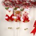 Christmas Pendant Accessories Cartoon Santa Claus Elk Pendant Christmas Tree Bell Backpack Mobile Phone Pendant