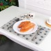 Halloween Bat Spider Web Yarn Roll Meal Mat Ghost Festival Party Table Decoration Mesh Tablecloth Table Banner