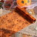 Halloween Bat Spider Web Yarn Roll Meal Mat Ghost Festival Party Table Decoration Mesh Tablecloth Table Banner