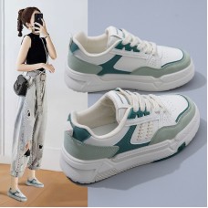 Korean version Instagram female student height increasing thick soled sports board shoes casual shoes trend Korean version Instagram female student height increasing thick soled sports board shoes casual shoes trend