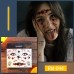 Halloween scar tattoo stickers, simulated facial fake wounds, horror stickers, face stickers, waterproof makeup stickers