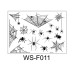 Halloween tattoo stickers, face stickers, spider web face stickers, tattoo stickers, waterproof, dark style, funny makeup stickers, temporary stickers