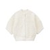 Japanese Spring and Autumn niche design wave point air-conditioned room cardigan sweater