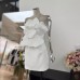 French socialite heavy industry sequin embroidery three-dimensional flower waist slimming strapless dress dress