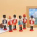 Christmas Gift Nutcracker Cartoon Christmas Tree Wooden Pendant Doll