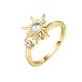 Sunflower Ring Rotating Ring Female Stress Relieving and Pressure Relieving Ring