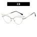Cat eye hollow sunglasses European and American fashion sunglasses for women