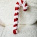 Decorative foam candy stick red and white Christmas tree decoration rattan decoration pendant window display