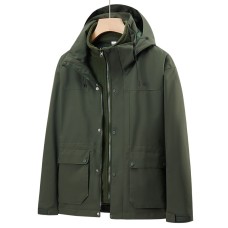 Three in one men's and women's detachable fleece jacket, windproof and waterproof outdoor skiing and mountaineering suit for Tibet