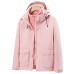 Three in one men's and women's detachable fleece jacket, windproof and waterproof outdoor skiing and mountaineering suit for Tibet
