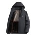 New graphene cotton jacket for men in winter, dad's outfit with plush outdoor jacket, thick cotton jacket
