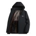 New graphene cotton jacket for men in winter, dad's outfit with plush outdoor jacket, thick cotton jacket