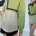 Fake Two Top Retro Hoodie Women's Asymmetric Shirt Fake Two Top Retro Hoodie Women's Asymmetric Shirt