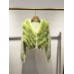 Short cardigan jacket, knitted sweater, hairy spring and autumn new top