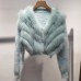Short cardigan jacket, knitted sweater, hairy spring and autumn new top