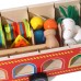 Children's early education puzzle multifunctional four in one knock ball, pull radish, cover column, fire truck, Montessori toy