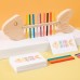 Fish bone Montessori teaching aids for fine motor training, color matching early education toys for young children