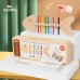 Fish bone Montessori teaching aids for fine motor training, color matching early education toys for young children