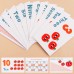 Fun Apple Picking Game Children's Puzzle Digital Cognitive Teaching Tool Baby Focus Training Splicing Wooden Christmas Toy Gift