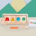 Geometric shape color separation puzzle car color shape cognition Montessori puzzle early education toy