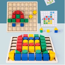 Creative Wooden Block Puzzle Puzzle Toy Intelligence Development