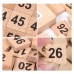 Christmas toy gift Montessori math teaching aids 1-100 number continuous board sorting board wooden hundred number board children's early education puzzle toys