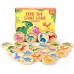 Christmas Toy Gift Dinosaur Find Same Game Children's Puzzle Dinosaur Cognitive Concentration Memory Ability Training Wooden Toy
