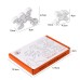 Christmas toy gift mini irregular little person stacking high children's early education puzzle balance stacking music focus training building block toys