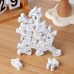 Christmas toy gift mini irregular little person stacking high children's early education puzzle balance stacking music focus training building block toys