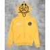 New trendy cartoon printed camouflage patchwork cardigan with zipper and hoodie for teenagers' casual hoodie