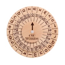 English spelling game natural phonics spinning wheel vowel recognition Montessori early education toys