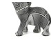 Graffiti Colorful Elephant Ornament Creative Resin Crafts Home Entrances Large Desktop Artworks Decorative Gifts