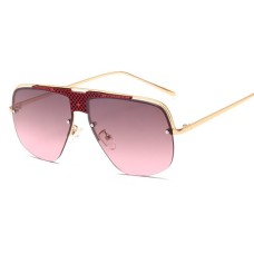 Hot Sale Irregular Mirror Sunglasses Men Half Metal Frame Sun Glasses Women Rimless UV400 Driving Gafas de sol Male Hot Sale Irregular Mirror Sunglasses Men Half Metal Frame Sun Glasses Women Rimless UV400 Driving Gafas de sol Male