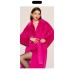 Imitation fur cotton coat thick plush women's coat