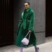 Imitation fur cotton coat thick plush women's coat