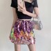 Elegant and intellectual temperament large sequin splicing eye-catching and versatile slimming half skirt for women