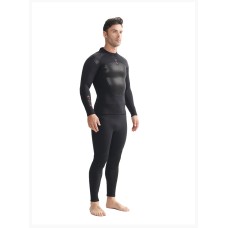 Diving suit women's long sleeved quick drying surfing suit men's long pants for cold protection