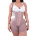 European and American abdominal jumpsuit tight fitting and hip lifting pants anti slip drop glue plastic pants lace buckle shaping drawstring pants