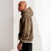 European and American leopard print hooded sweatshirt American retro loose new style