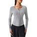 Round neck simple commuting versatile temperament top for women