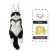 Handmade plush cat backpacks: super cute, trendy. Great bday gifts or toys, doubles as a cat - themed shopping bag! 