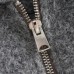 Autumn and winter new women's pearl leather short loose casual woolen coat