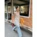 Perspective lace sleeveless dress for women