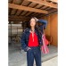 Vintage Hong Kong style single breasted denim jacket for women Vintage Hong Kong style single breasted denim jacket for women