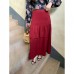 Umbrella skirt high waist A-line skirt for women